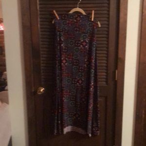 Lularoe long skirt stretchy material